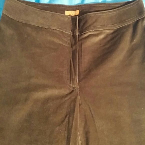 J Crew tiny cords Olive green 8 tall