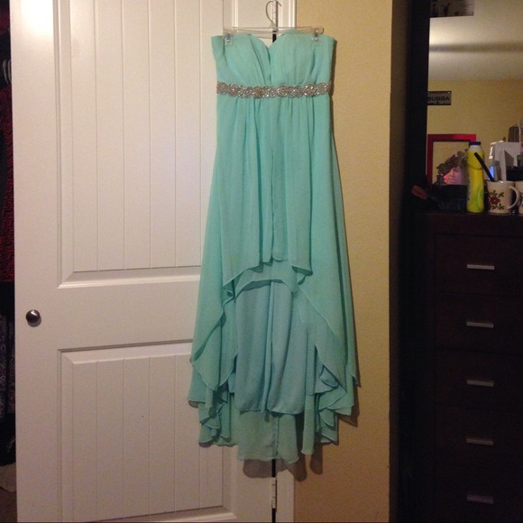 Mint colored dress - Picture 3 of 3