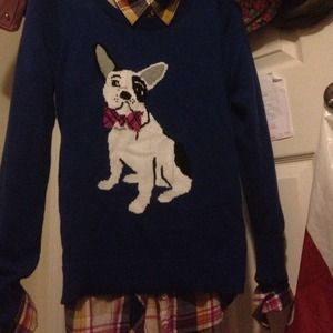 Doggie Bow-Tie Sweater