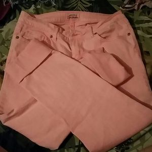 Coral aeropostale jeans.