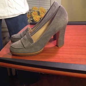 Talbots suede pumps