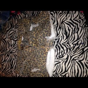 Cheetah shorts