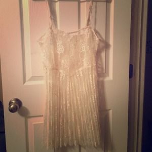 Lace Forever 21 Sheer Dress