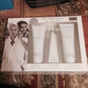 "Pitbull" Three piece gift set