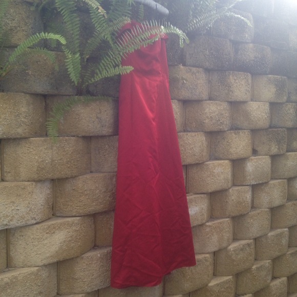 Lady in Red Gown - Picture 3 of 3