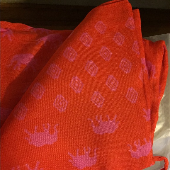 Stella & Dot scarf - elephant design