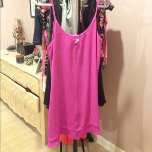 Lucy Love Gabby fuchsia dress