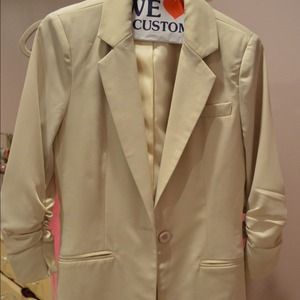 Forever 21 cream blazer