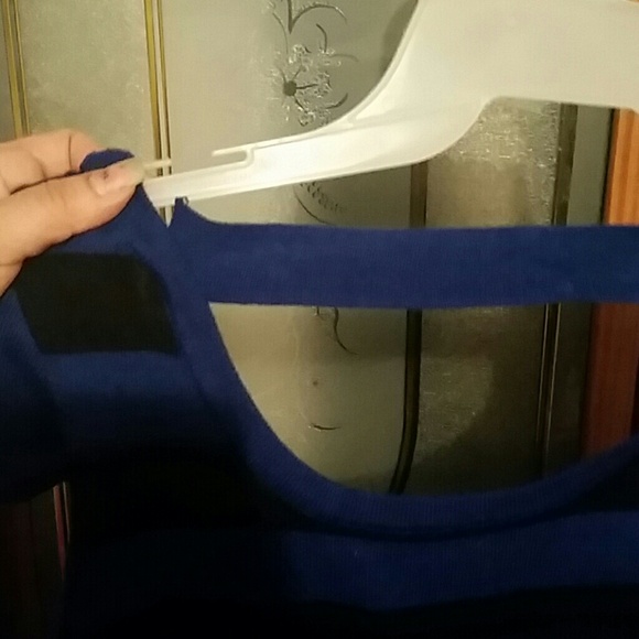 Dark blue tight dress - Picture 2 of 2