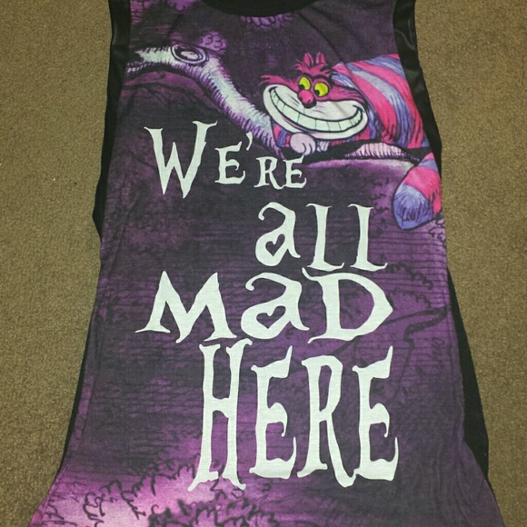 Cheshire Cat muscle tank