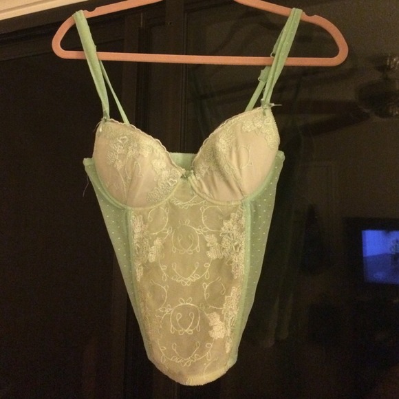 Mint bustier mermaid like