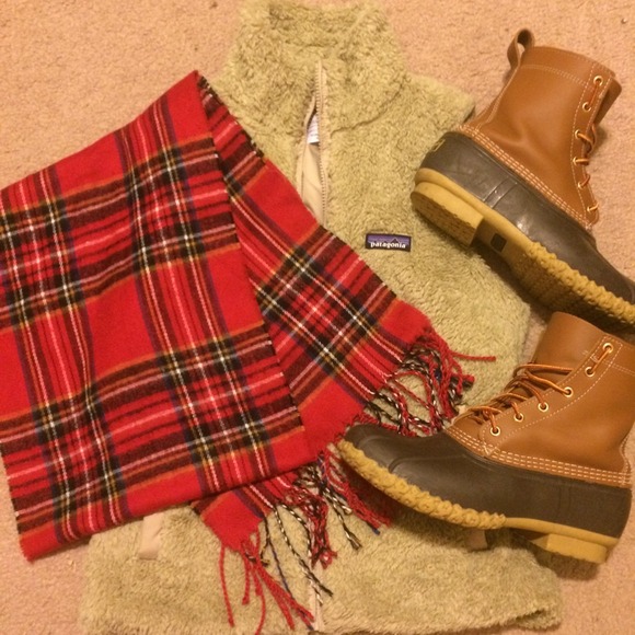 Plaid scarf