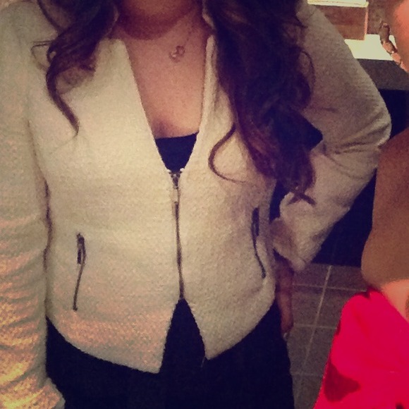White blazer
