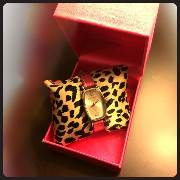 Betsy Johnson Pink Watch