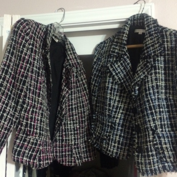 Blazers 3/4 length sleeves