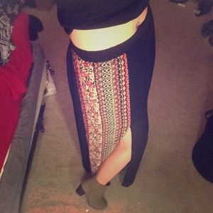 🎉Sale!!🎉 Sheer maxi skirt! Slits on both sides