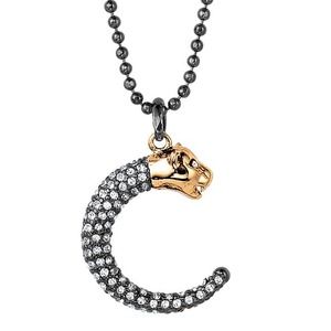 Stella & Dot Black Panther Necklace