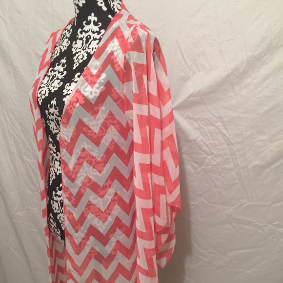 Chevron sheer cardigan - Picture 2 of 2