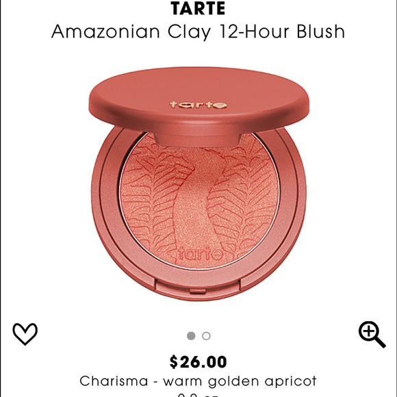 Amazonian Tarte clay base 12 HR blush - Charisma