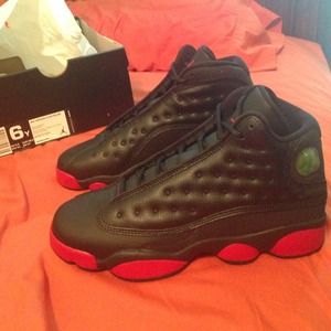 Jordan 13s retro black/red NO TRADES!