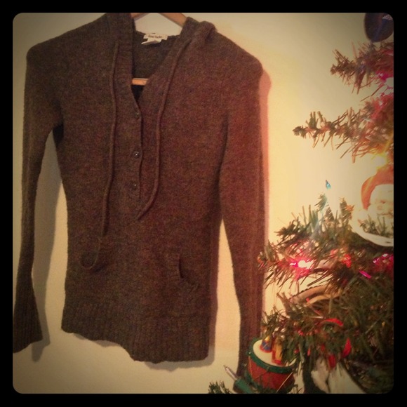 Chocolate Hooded Sweater