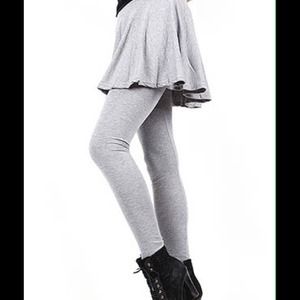 Skirt Attached Leggins