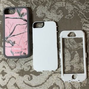 Outterbox Defender iPhone 5 or 5s Pink Camo