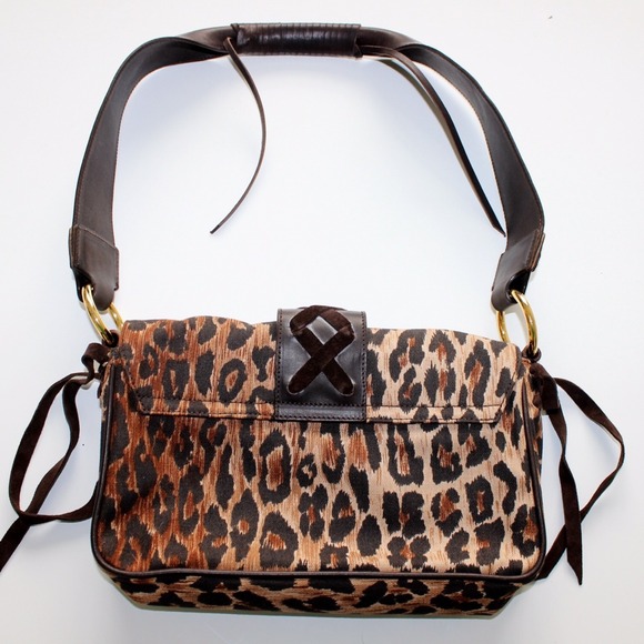 🚫SOLD🚫Dolce & Gabbana Leopard Flap Bag - Picture 2 of 4