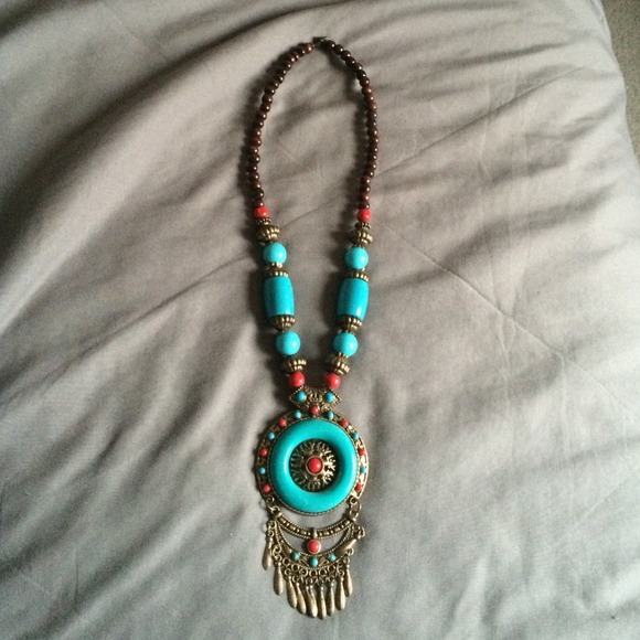 Bohemian necklace.