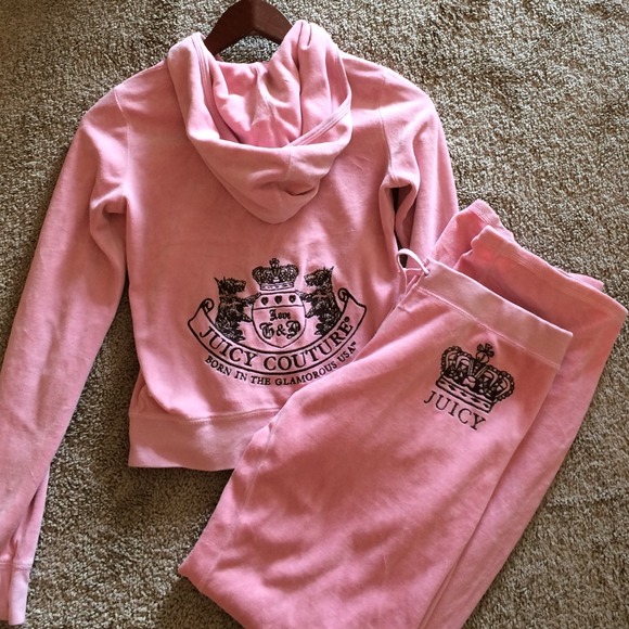 🌸Pink Juicy Couture Suit