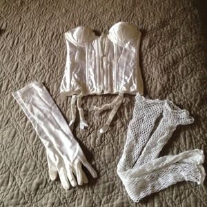 White corset