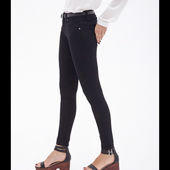 Forever 21 Black Skinny Jeans