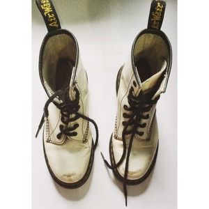 White Dr. Martens