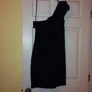 Black dress.