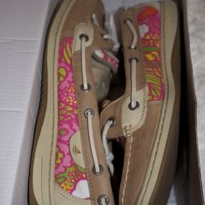 Sperry Top- Sider Angel-Fish Linen/XF Floral