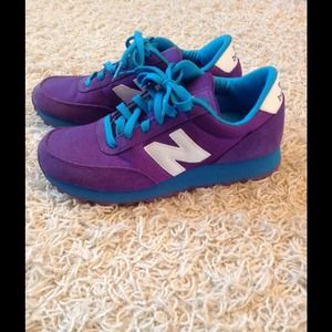 Purple new balance runners
