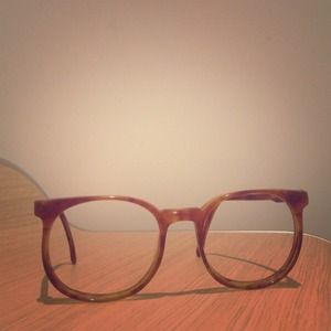 Oversized Vintage Brown Hipster Shades
