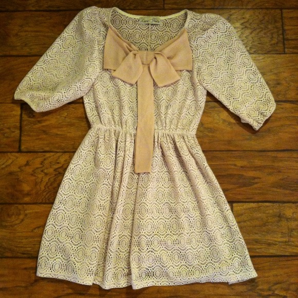 Bundle:Knit dress, White Tunic Dress, Denim Jacket