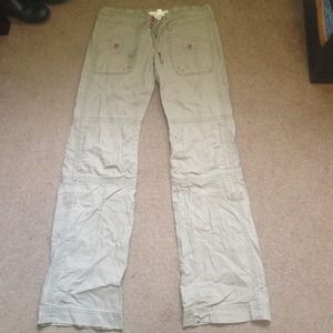 Abercrombie army green pants!