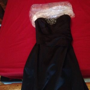 Alexia black T-Length Dress Sz 20