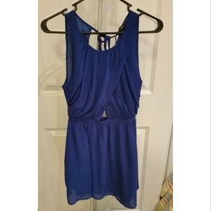 LF Blue Summer Dress NWT