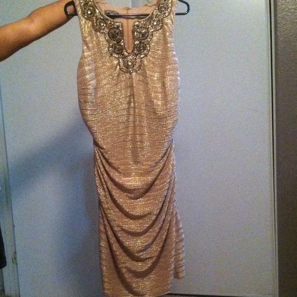 Gold Dress