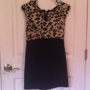 Urban Outfitters cheetah dress