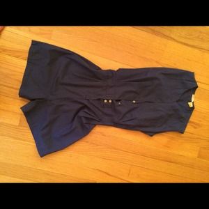 Vintage navy blue romper