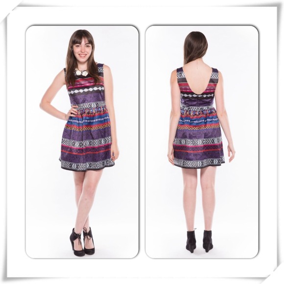 Trendy tribal dress