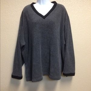 Venezia Jeans Gray Fleece with Black Trim 22/24
