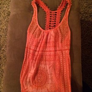 Orange shirt