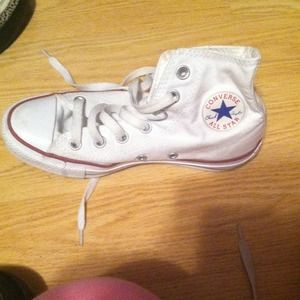 Converses! All white
