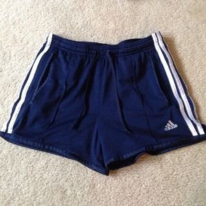 Navy Adidas Shorts