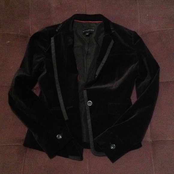 Black Velvet Blazer